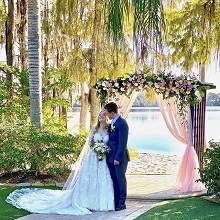 Intimate wedding Paradise Cove